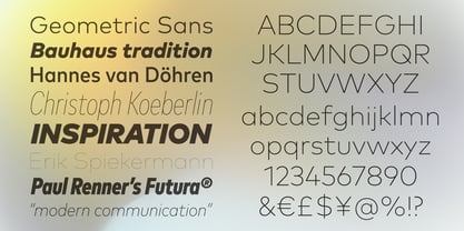 FF Mark Paneuropean Font Poster 2